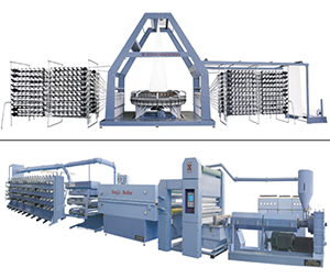 塑料設備，編織設備