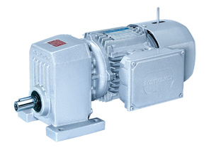 單級減速斜齒輪電機(S系列)
